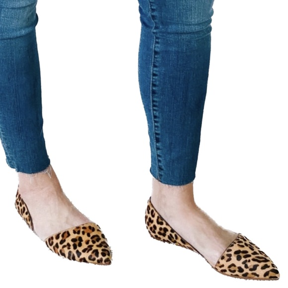 J. Crew Shoes - j. crew leopard flats - size 6